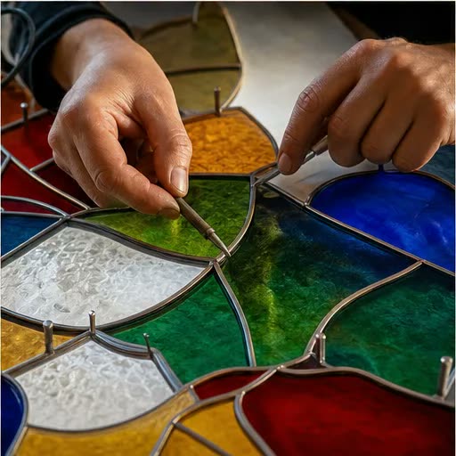 Vitrailliste, métier d’art dans la Marne